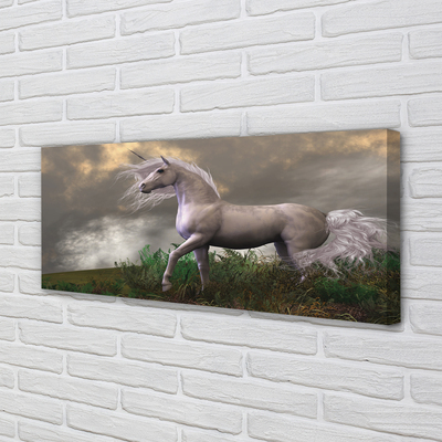 Obrazy na plátně Unicorn mraky