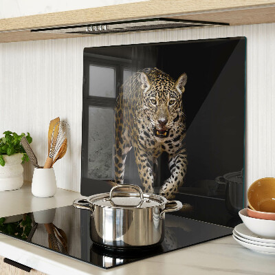 Skleněná krájecí deska Leopard v pohybu