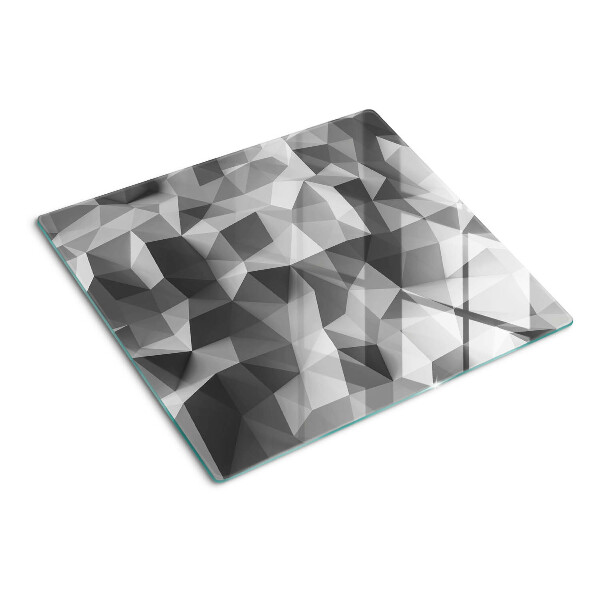 Skleněná deska do kuchyně Abstraktní geometrický vzor
