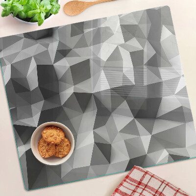 Skleněná deska do kuchyně Abstraktní geometrický vzor