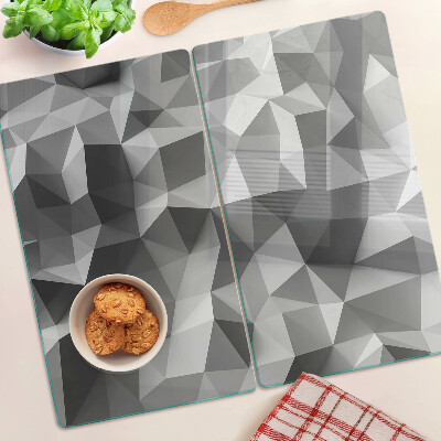 Skleněná deska do kuchyně Abstraktní geometrický vzor