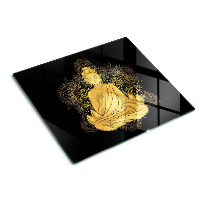 Skleněná krájecí deska Buddha v meditaci