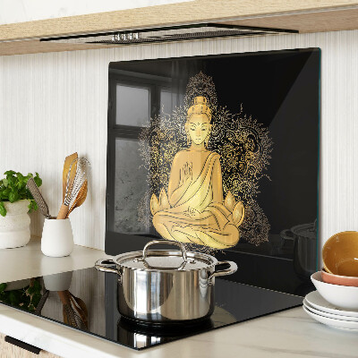 Skleněná krájecí deska Buddha v meditaci