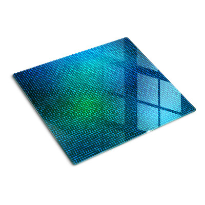 Krájecí prkénko skleněné Barevný gradient v odstínech modré