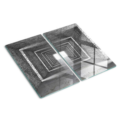 Krájecí prkénko skleněné Iluze hloubky v architektuře