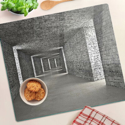 Skleněná deska do kuchyně Iluze prostoru v architektuře