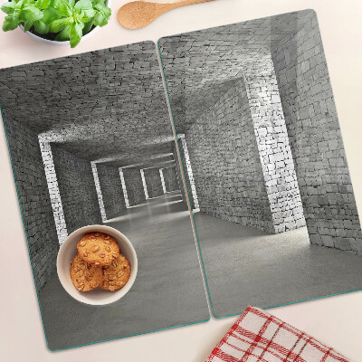 Skleněná deska do kuchyně Iluze prostoru v architektuře