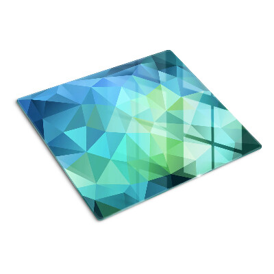Skleněná deska do kuchyně Geometrický abstraktní vzor