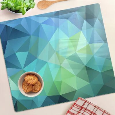Skleněná deska do kuchyně Geometrický abstraktní vzor