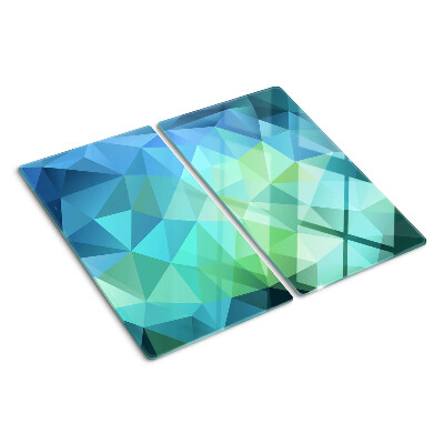 Skleněná deska do kuchyně Geometrický abstraktní vzor