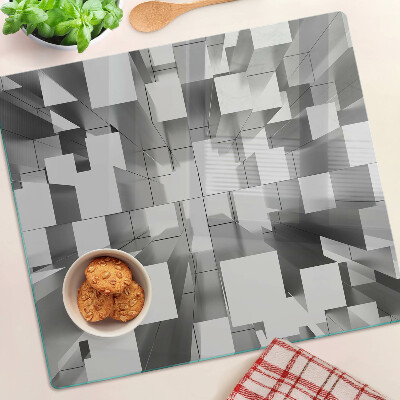 Skleněná deska do kuchyně Abstraktní geometrické tvary