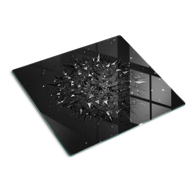 Krájecí prkénko skleněné Abstraktní geometrický vzor