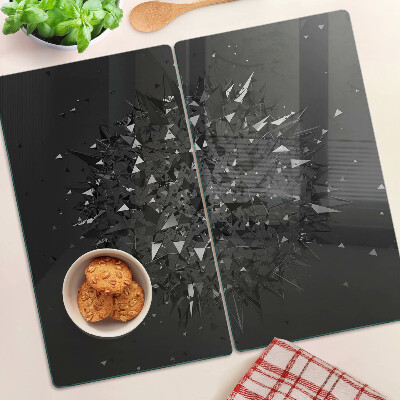 Krájecí prkénko skleněné Abstraktní geometrický vzor