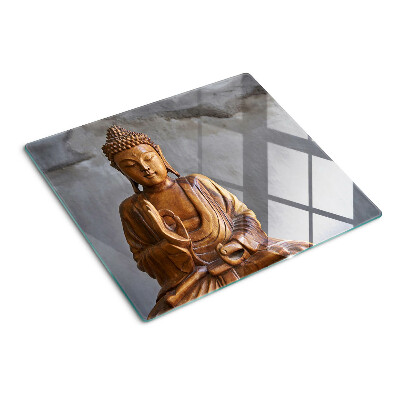 Skleněná deska do kuchyně Buddha v meditaci