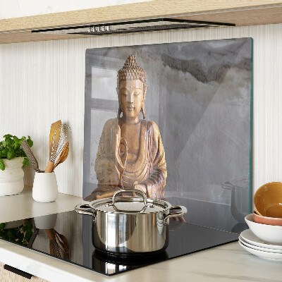 Skleněná deska do kuchyně Buddha v meditaci