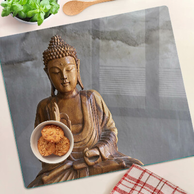 Skleněná deska do kuchyně Buddha v meditaci