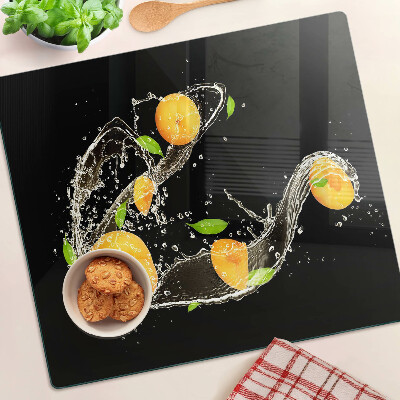 Krájecí prkénko skleněné Citrus ve vodě