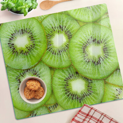Krájecí prkénko skleněné Plátky kiwi