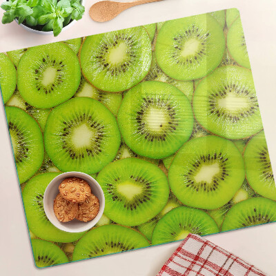 Krájecí prkénko skleněné Plátky kiwi