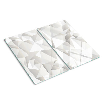 Krájecí prkénko skleněné Motiv geometrických tvarů