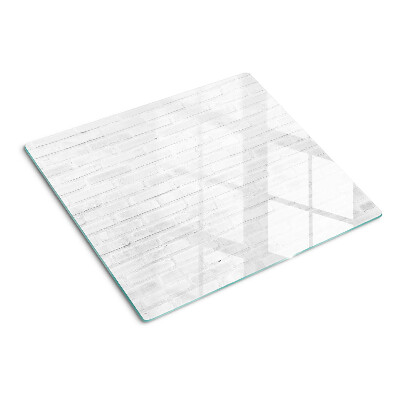 Krájecí prkénko skleněné Cihlová zeď v minimalistickém stylu