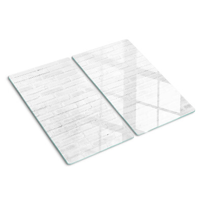 Krájecí prkénko skleněné Cihlová zeď v minimalistickém stylu
