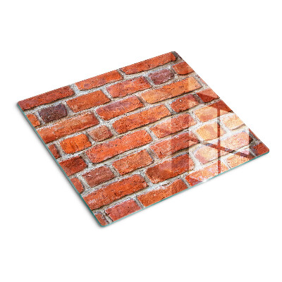Krájecí prkénko skleněné Cihlová zeď