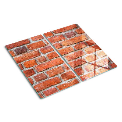 Krájecí prkénko skleněné Cihlová zeď