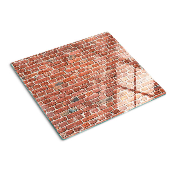 Skleněná deska do kuchyně Cihlová zeď
