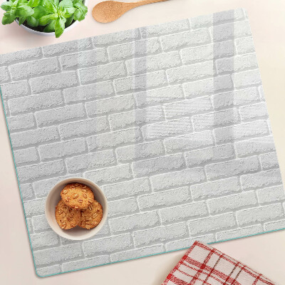 Krájecí prkénko skleněné Cihlová zeď
