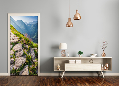 Fototapeta na dveře samolepící horská stezka