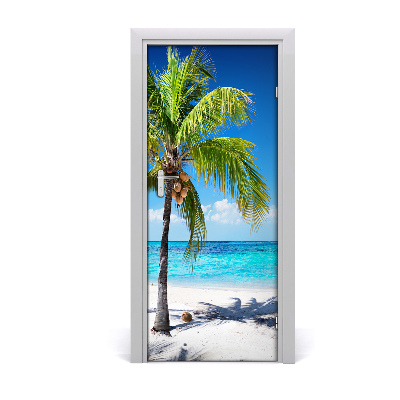 Fototapeta na dveře samolepící tripická pláž