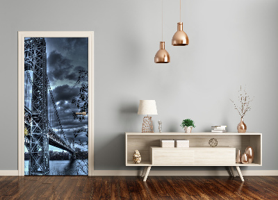 Fototapeta samolepící na dveře most Nový York