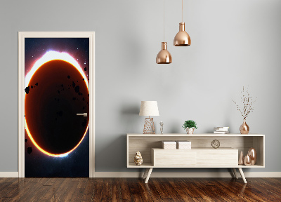 Fototapeta samolepící na dveře zatmění slunce