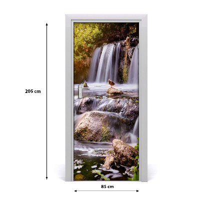 Fototapeta na dveře samolepící vodopád
