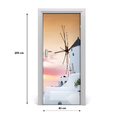 Fototapeta samolepící na dveře Santorini Řecko