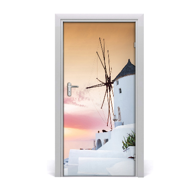 Fototapeta samolepící na dveře Santorini Řecko