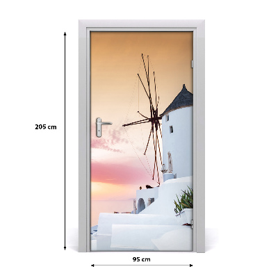 Fototapeta samolepící na dveře Santorini Řecko