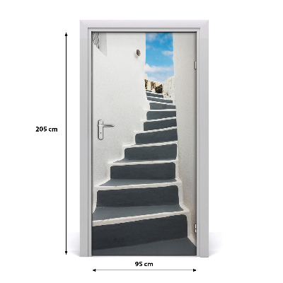 Fototapeta samolepící na dveře Santorini Řecko