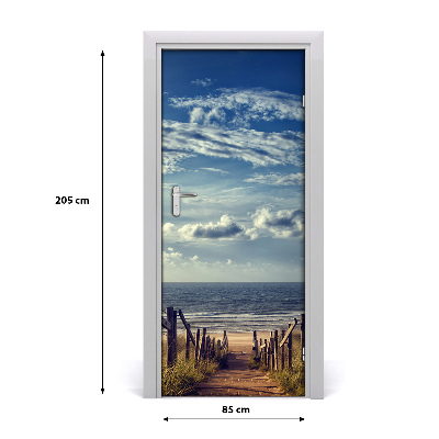 Fototapeta na dveře samolepící stezka na pláž