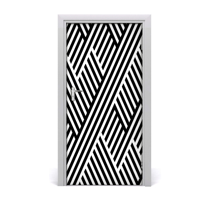 Fototapeta na dveře geometrické pozadí