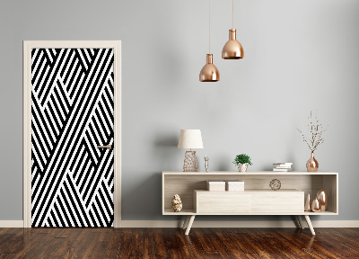 Fototapeta na dveře geometrické pozadí