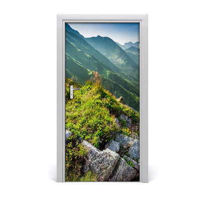 Fototapeta na dveře samolepící hory léto