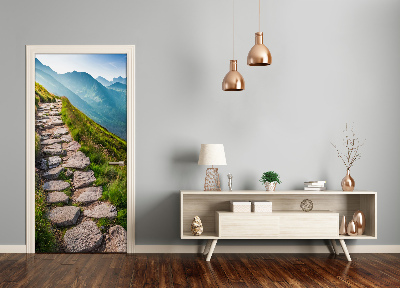 Fototapeta na dveře samolepící horská stezka