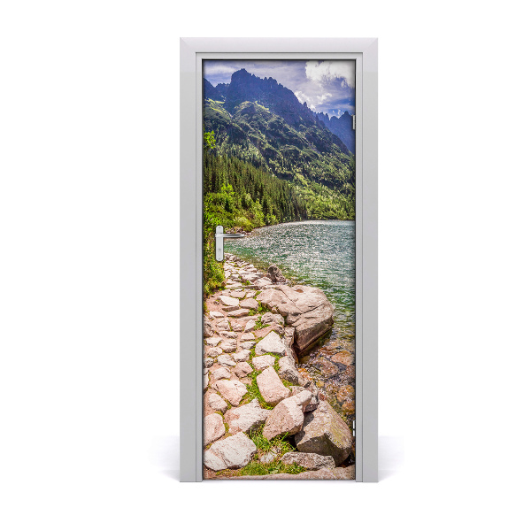 Fototapeta na dveře samolepící Mořeské oko Tatry