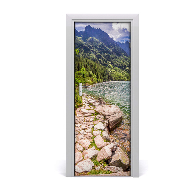 Fototapeta na dveře samolepící Mořeské oko Tatry