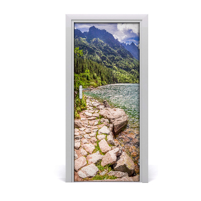 Fototapeta na dveře samolepící Mořeské oko Tatry