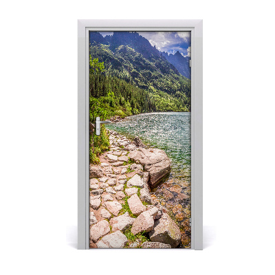 Fototapeta na dveře samolepící Mořeské oko Tatry
