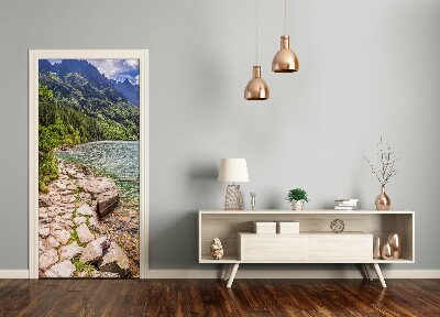 Fototapeta na dveře samolepící Mořeské oko Tatry