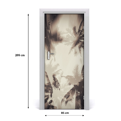 Fototapeta na dveře Palmy